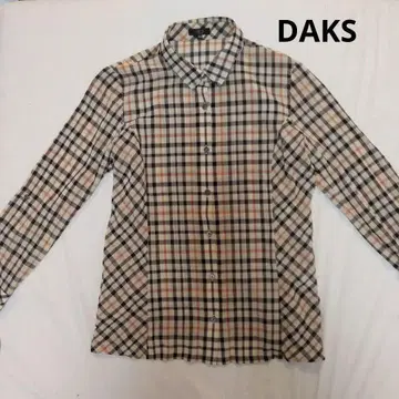 DAKS 닥스 하우스 체크 블라우스