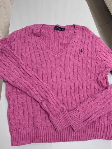 Polo 랄프 로렌 케이블 니트 스웨터 긴팔