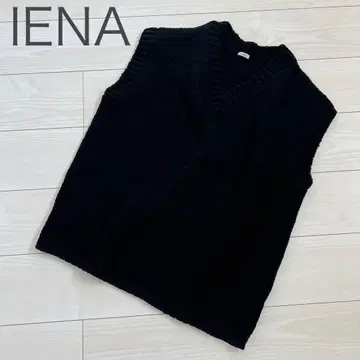 IENA 오버 사이즈 V넥 니트 베스트