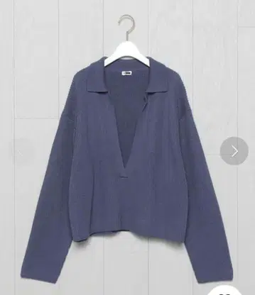 H beauty&youth COTTON RIB SKIPPER KNIT