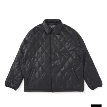 challenger QUILTING LEATHER JACKET