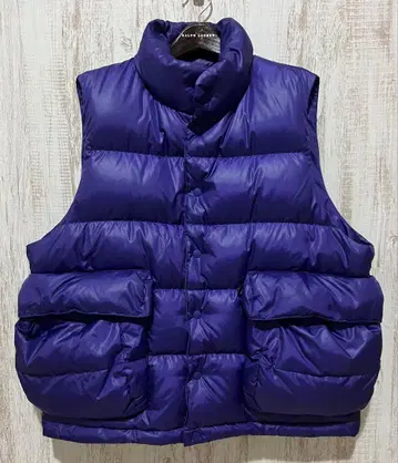 DAIWAPIER39 TECH DOWN VEST purple L