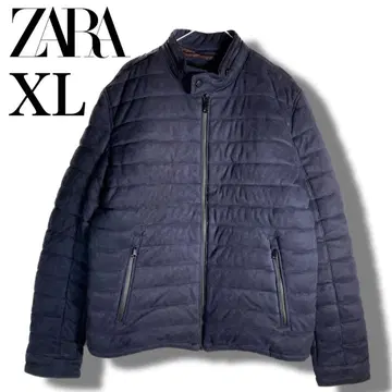 새상품급 ZARA MAN 네이비 퀼팅 다운 자켓 XL 네이비