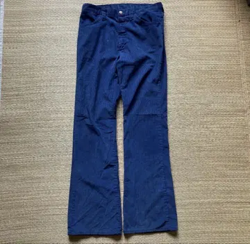 70s Sears 플레어 팬츠 슬랙스 코듀로이