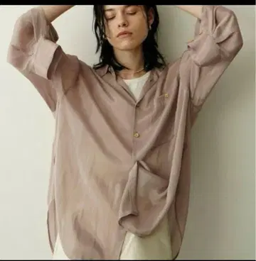 CLANE CHAMBRAY LOOSE SHIRT