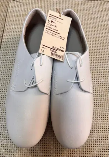 무인양품 [ 화이트 여성 신발 25.0 cm ]