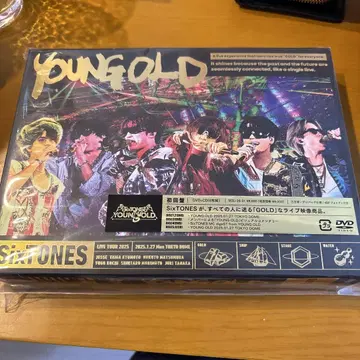SixTONES YOUNG GOLD 초회 한정판 DVD
