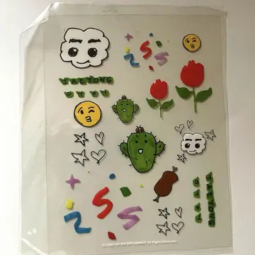 NCT 127 MD 손그림 클리어 스티커