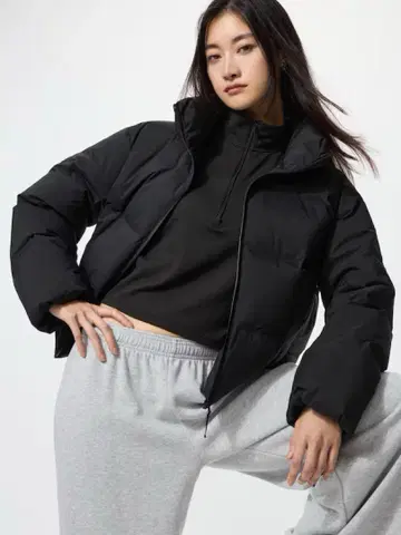 가격 인하 유니클로 심리스 다운 숏 자켓 다운 자켓