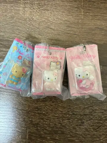 헬로키티 패키지 미니어처 참 컬렉션 3종 세트