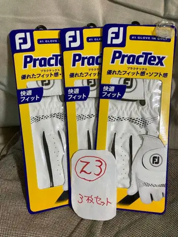 새상품 FJ 프락틱스 골프 장갑 사이즈 23 왼쪽 3개