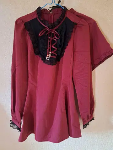 시크릿허니 레이스업 요크 셋업