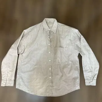 오라리 auralee 체크 셔츠