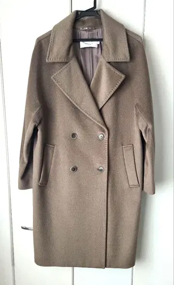 최종 가격 인하 Deuxieme Classe STAND 더블 코트 브라운