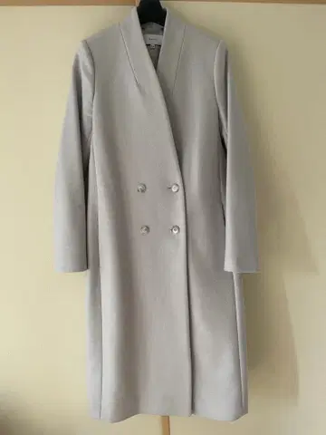 영국 REISS 더블 브레스트 롱 코트