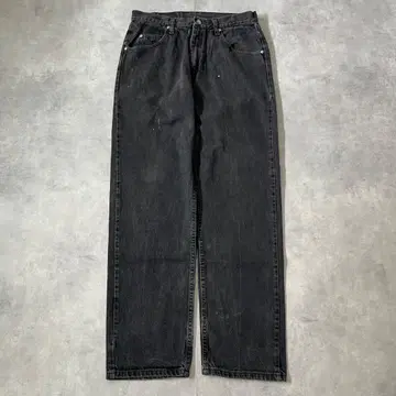 Wrangler 랭글러 W32 블랙 하의 구제 의류 블랙 16373