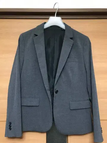 유니클로 그레이 여성용 자켓