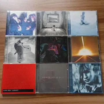 LUNA SEA CD&DVD 세트