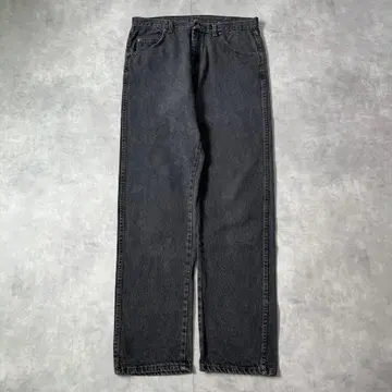Wrangler 랭글러 W35 블랙 하의 구제 의류 블랙 16376