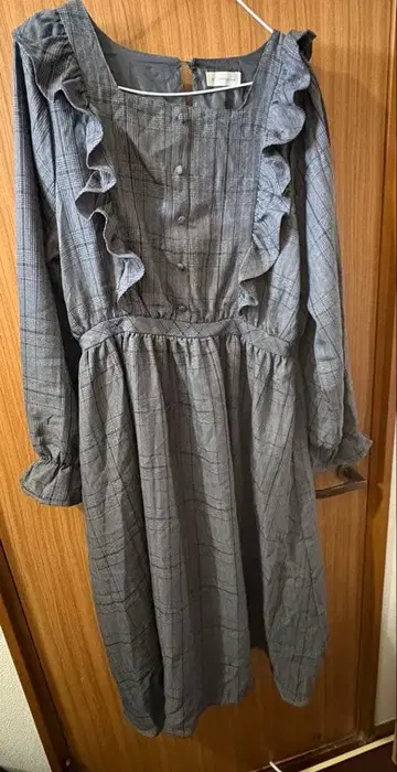 새상품급 시마무라 아오키 미사코 콜라보 m petit 원피스 LL