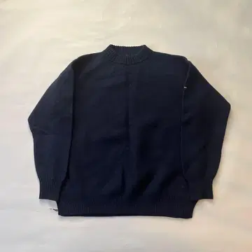 오르치발 네이비 니트 스웨터 4 L XL 크루넥 둥근넥