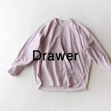 새상품급 드로어 4,4만 노카라 블라우스 볼륨 슬리브 Drawer