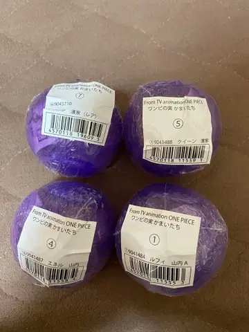 원피스 열매 카마이타치 4개 세트 퀸 하마이에(레어) 포함