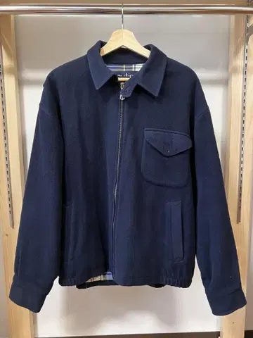 90s 빈티지 Nautica 네이비 울 자켓 M