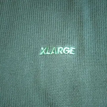 XLARGE 다크 그린 크루넥 XL