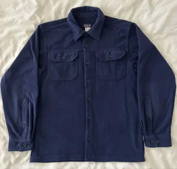 Patagonia 네이비 플리스 긴팔 셔츠