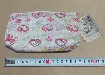 헬로키티 니시진 비단 일본제 파우치