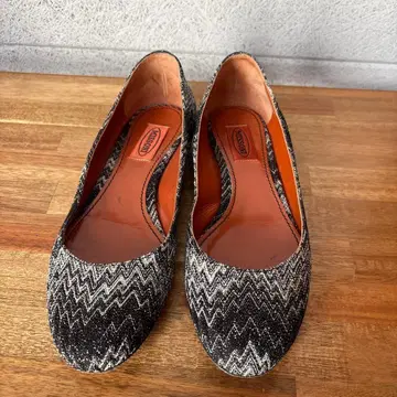 MISSONI 지그재그 패턴 플랫슈즈