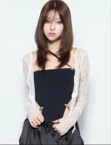 THEREDTHREAD S split lace tops White