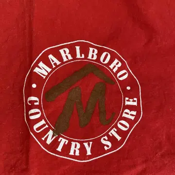 말보로 XL 구제 의류 풀오버 아노락 나일론 레어 페이드