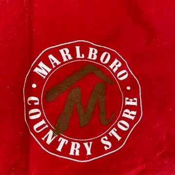 말보로 XL 구제 의류 풀오버 아노락 나일론 레어 페이드