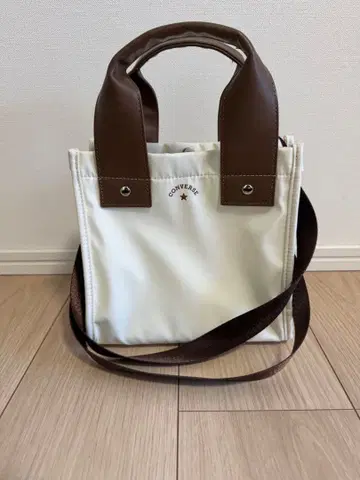 컨버스 나일론 숄더 백 토트백