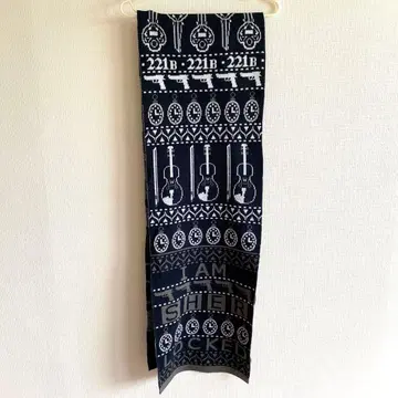 머플러 셜록 영국 BBC 드라마 SHERLOCK 공식 굿즈