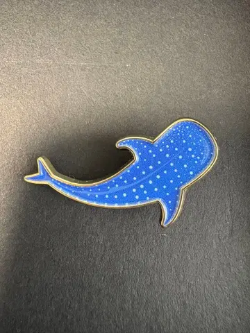 박람회 카타르관 징베이 상어 핀 배지