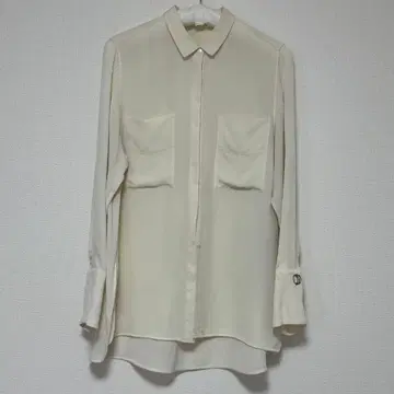 DEGAGE 아이보리 긴팔 셔츠