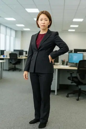 울 수트 셋업 11호