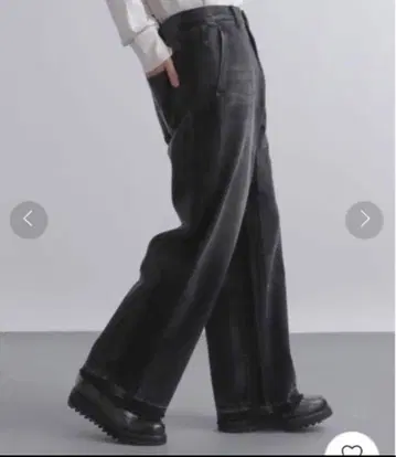 HARE 프린지 절개 데님