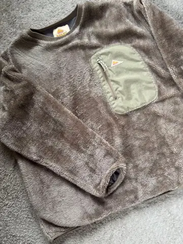 KELTY x FREAK'S STORE 플리스 크루넥 풀오버 베이지