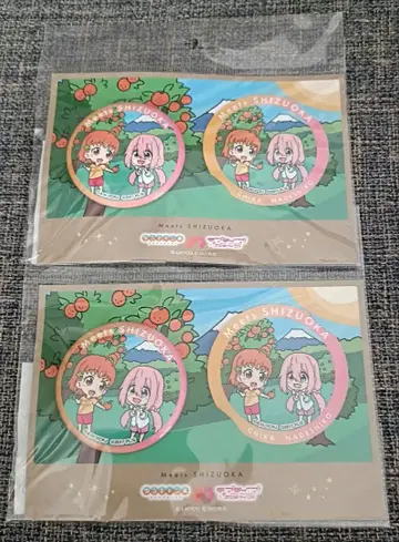 Meets SHIZUOKA 스탬프 캔뱃지 & 스티커 세트 2개