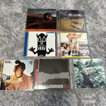 ELLEGARDEN 엘르가든 CD 앨범 싱글 7장 세트