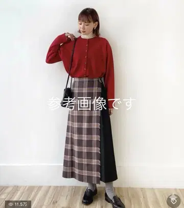 오닐 오브 더블린 맥시 길이 체크 퀼트 스커트 사이즈 10 플리츠