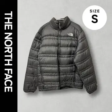 THE NORTH FACE 블랙 다운 자켓 남성용 S