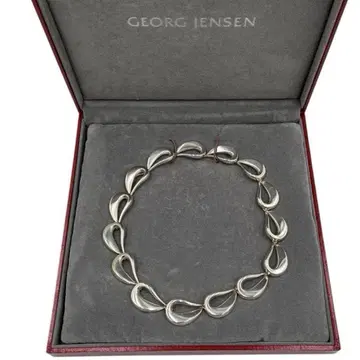 GEORG JENSEN 목걸이 드롭 실버 조지 젠슨