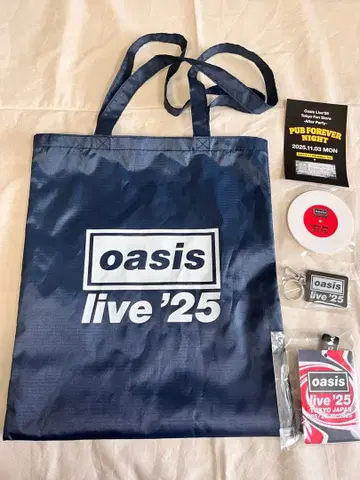 oasis live '25 vip 특전 굿즈