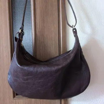 새상품급 Organ(올갠) 숄더백 G15 카스타뇨 M