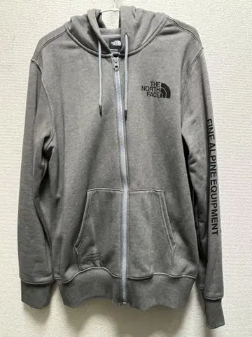 THE NORTH FACE 그레이 집업 후드티 M